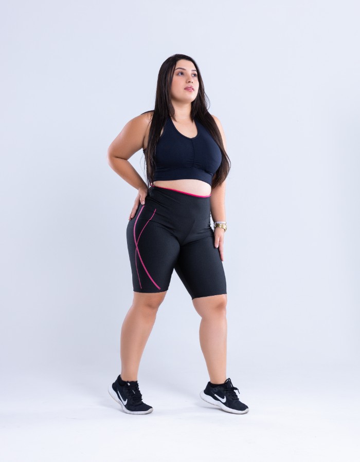 SHORT CICLISTA TRAÇOS