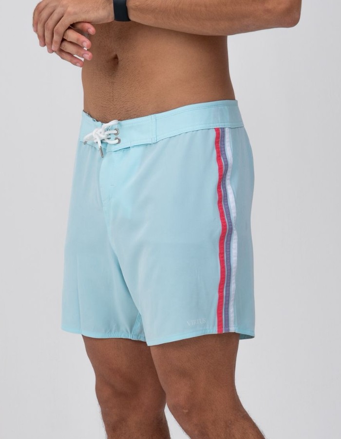 BOARDSHORT SUMMER AZUL BEBE