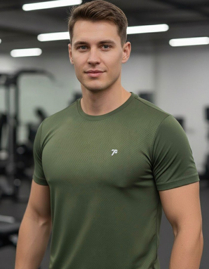 CAMISA MASCULINA DRY FIT DE POLIAMDA