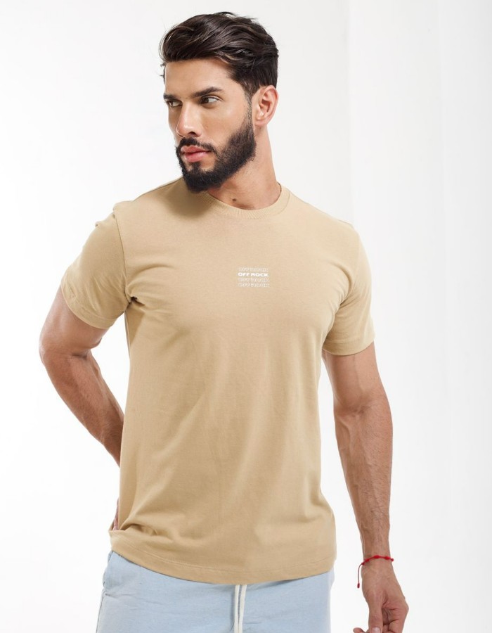 CAMISA MASCULINA ALTO RELEVO EM MALHA DE ALGODAO