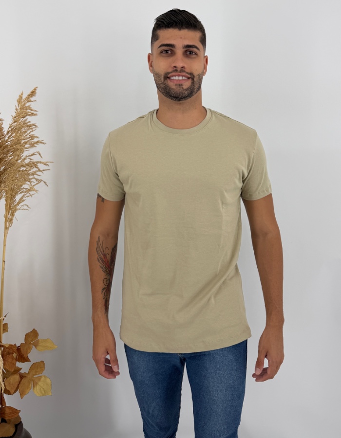 GOLA CARECA SUEDINE 40.1 100% ALGODAO