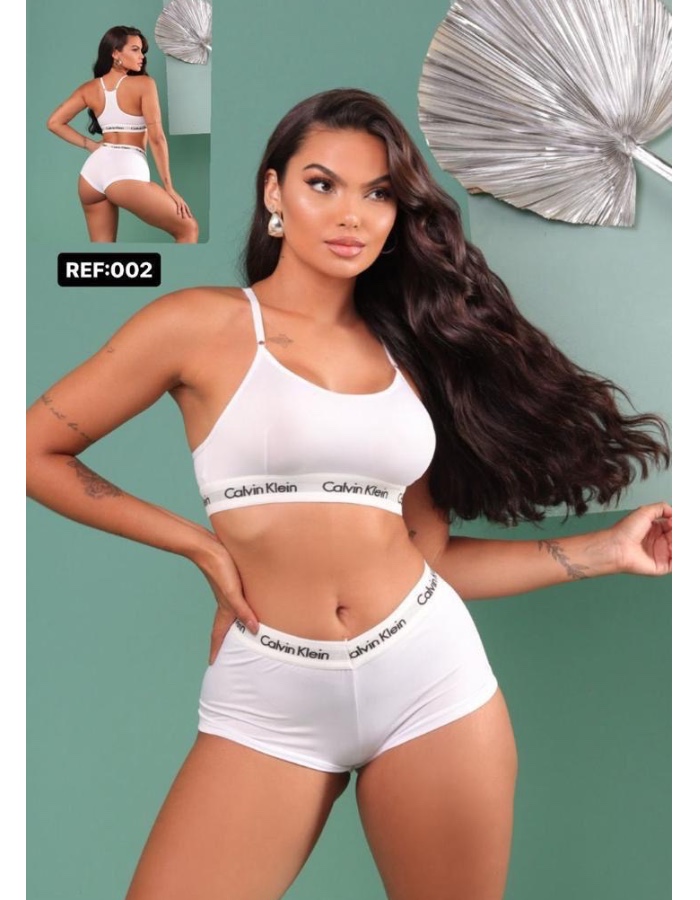 CONJUNTO SHORT CALVIN KLEIN