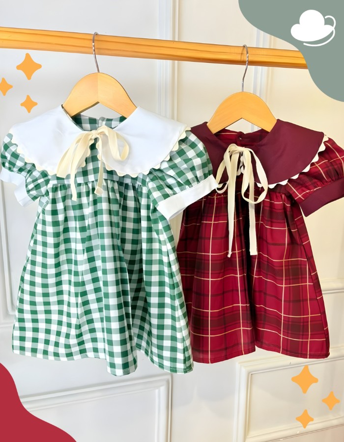 VESTIDO MABEL -QUEIMA DE ESTOQUE - VERSÃO BABY 