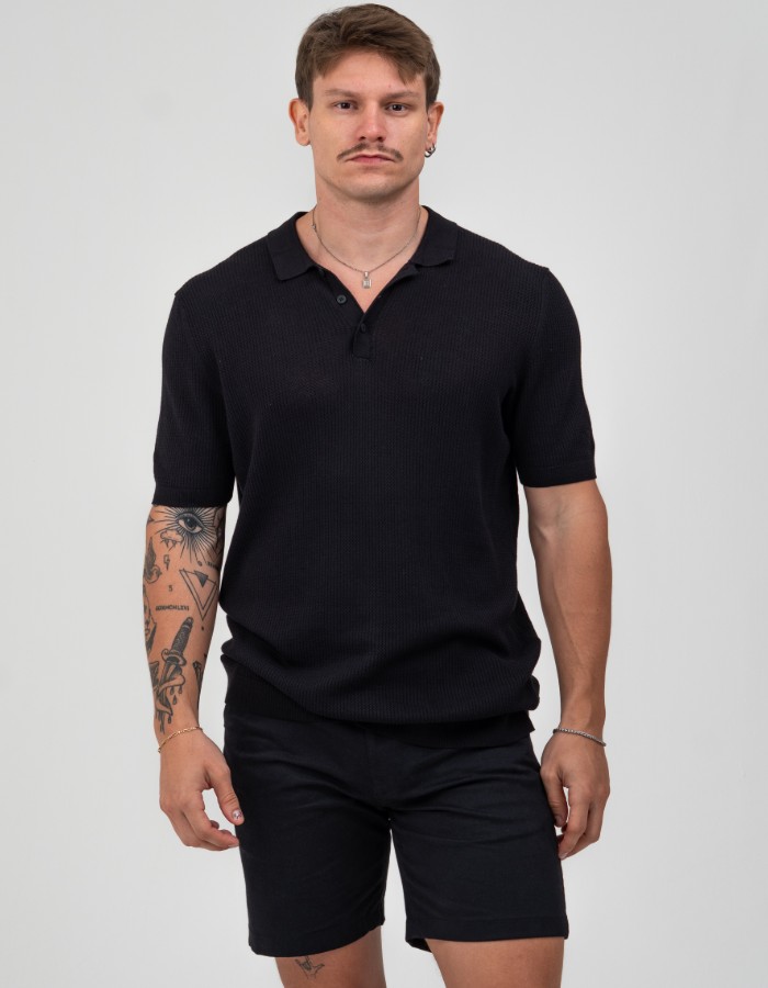 POLO MILANO PRETO