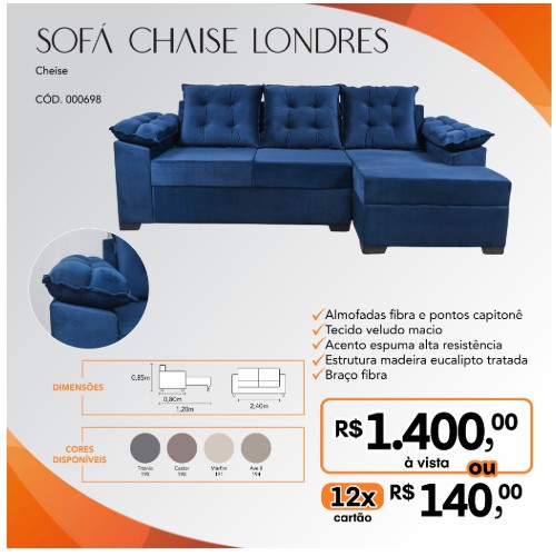 Sofá Chaise Londres
