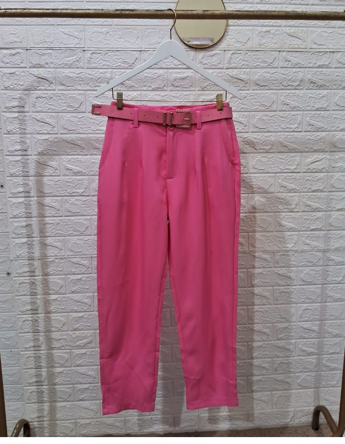 CALÇA ALFAIATARIA COM CINTO