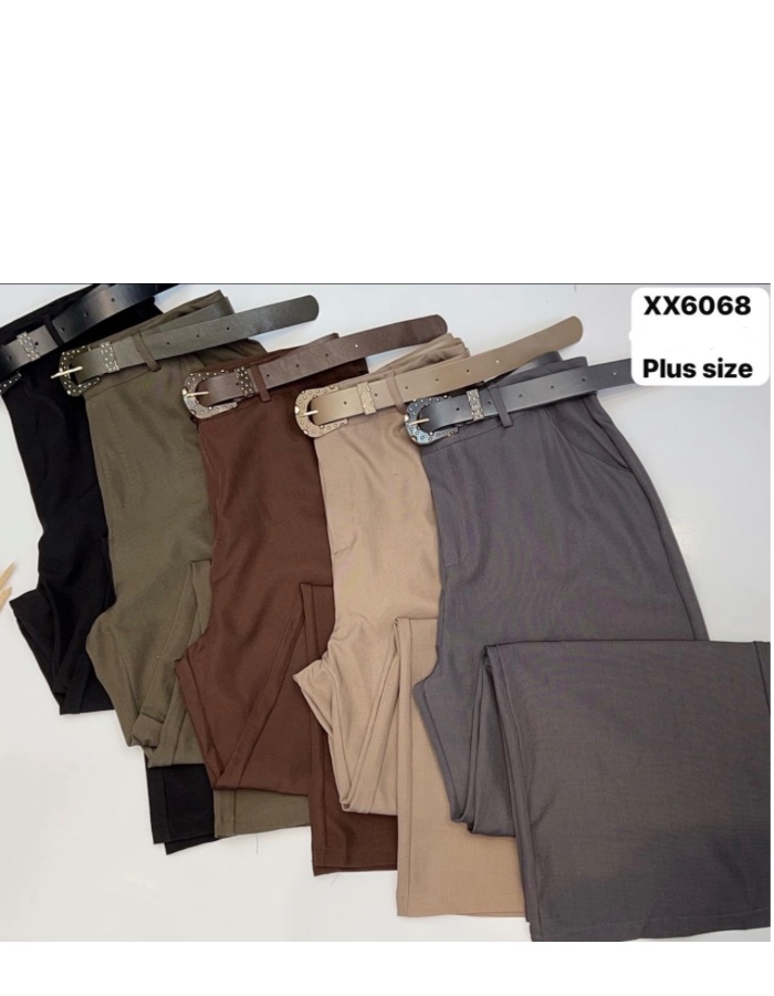 Calça pantalona Plus Size 