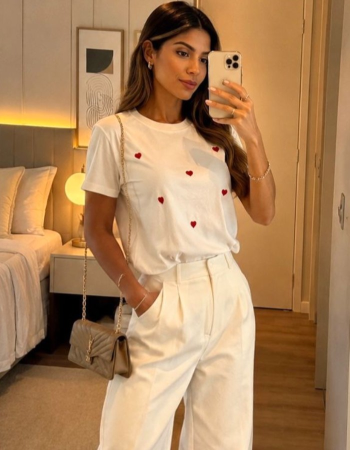 Blusa Coração