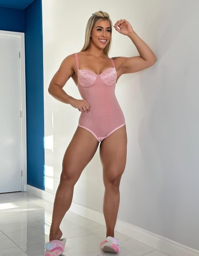 BODY MODELADOR BOJO C/RENDA REF: 07 583