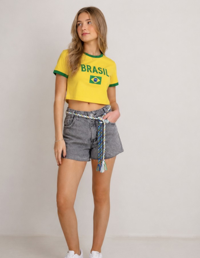 SHORT BLACK BRASIL