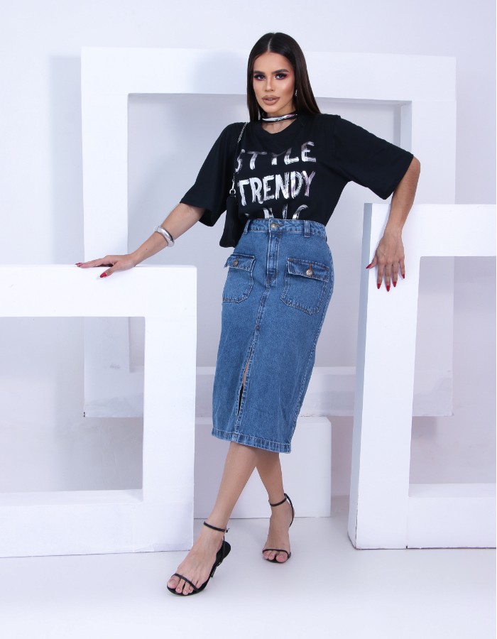 SAIA JEANS COM BOLSOS