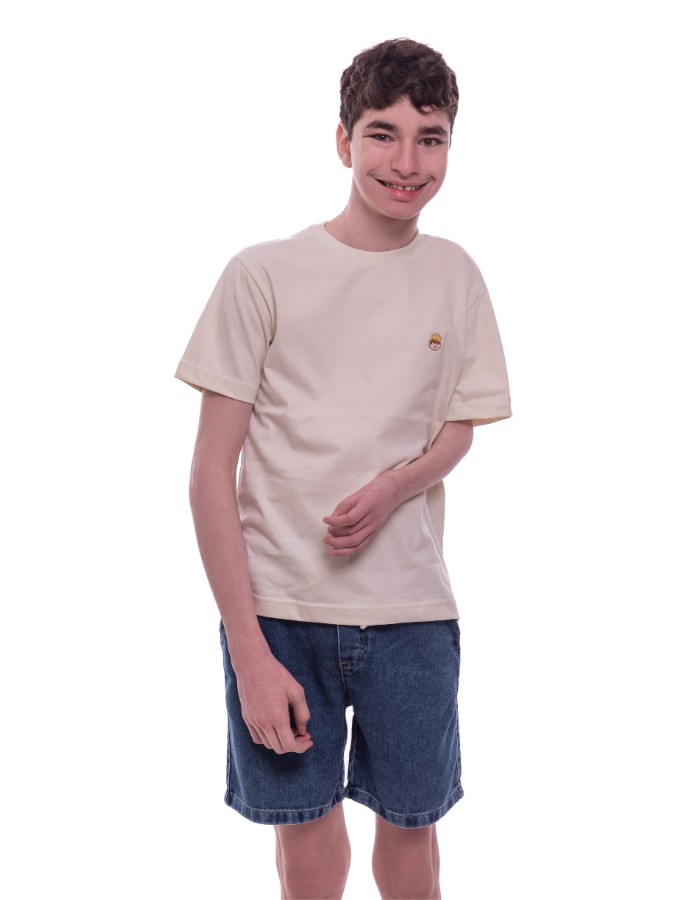 Short Mauricinho jeans 100% Algodão Juvenil