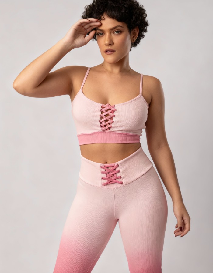 CONJUNTO JACQUARD SEM EMPINA BUMBUM (Solicite cores)