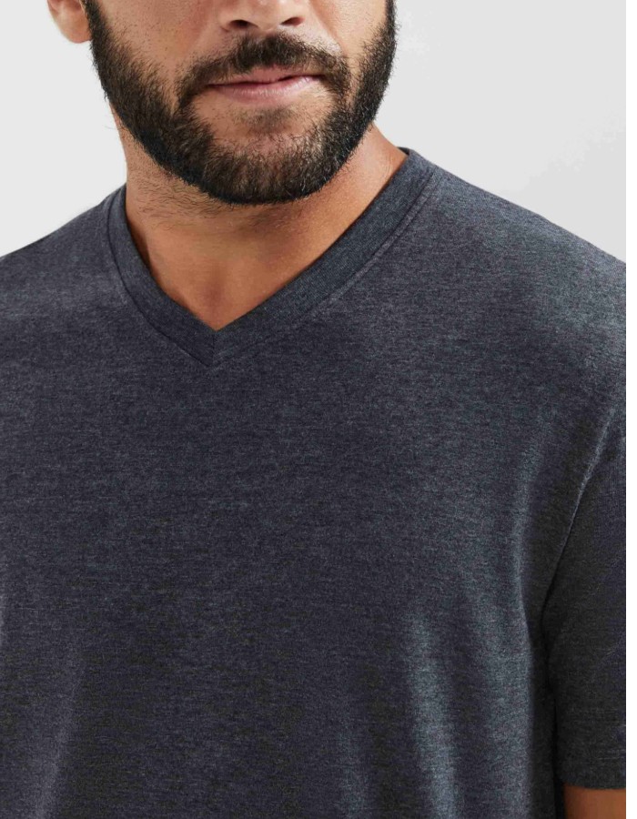 Camisa Gola V _ HERING