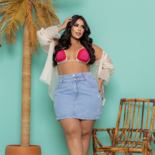 MINI SAIA 2 CÓS MARMORIZADA 100%