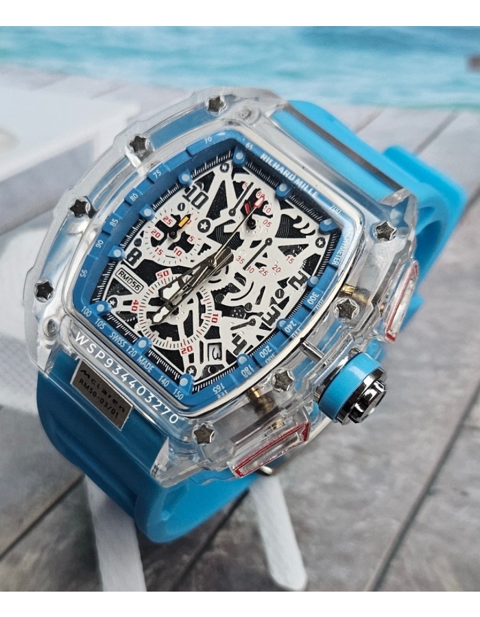 Richard Mille transparente (skeleton)