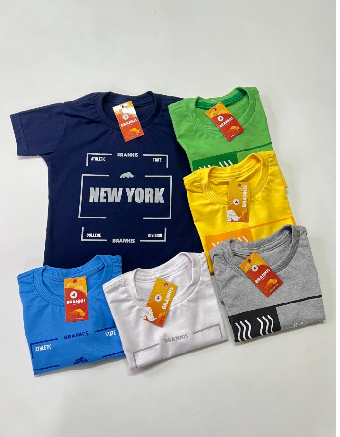 CAMISAS ESTAMPADAS GOLA CARECA