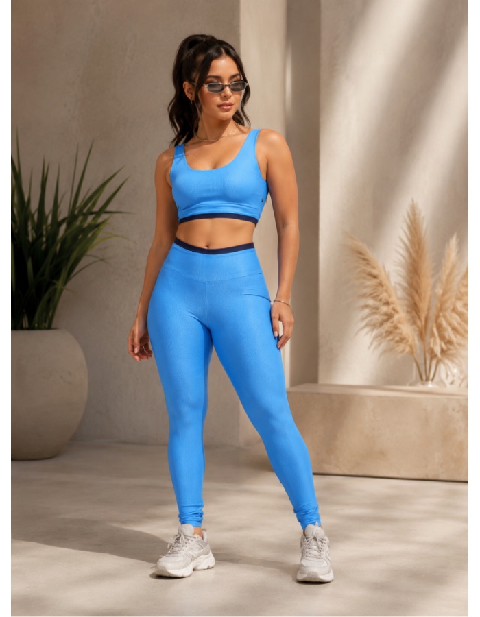 Conjunto Calça Bicolor 
