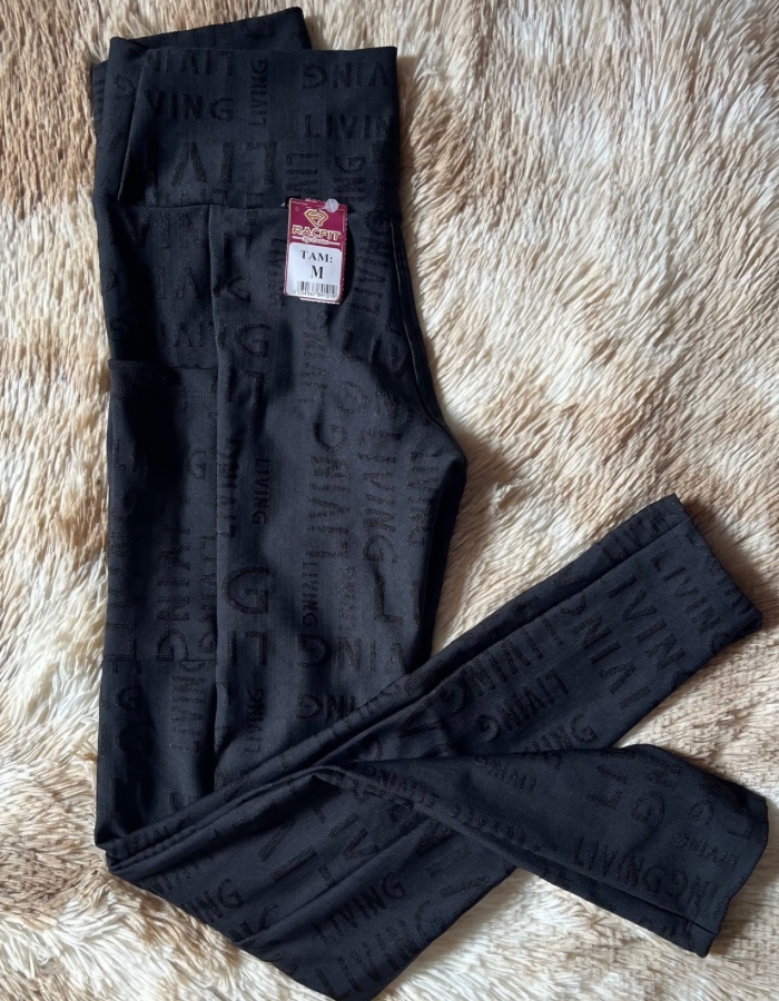 Calça Jacquard Living Bolso