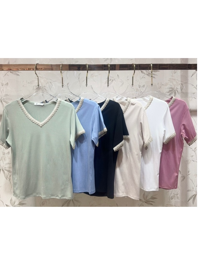 Blusa plus size em algodão 