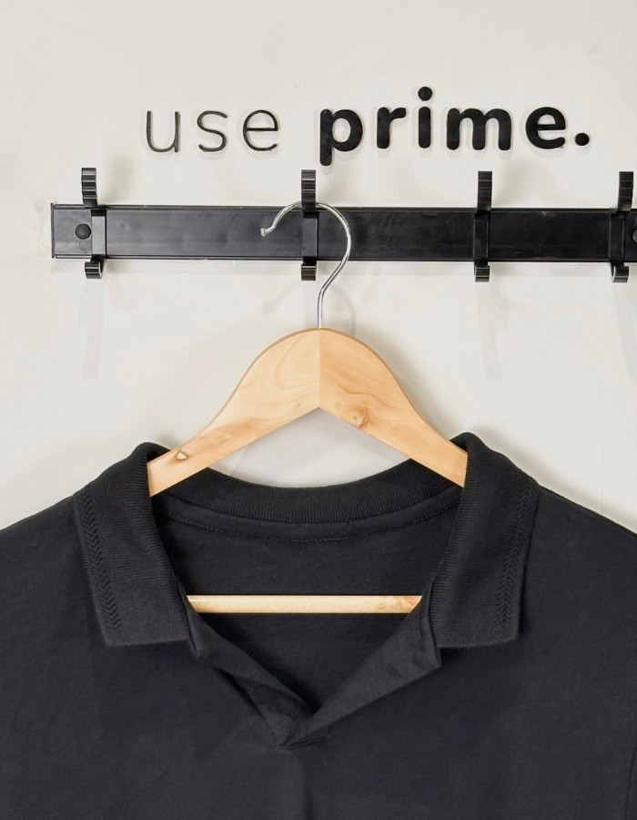 Polo V suedine preta