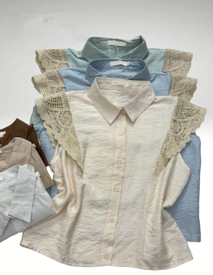 Blusa regata com botões 