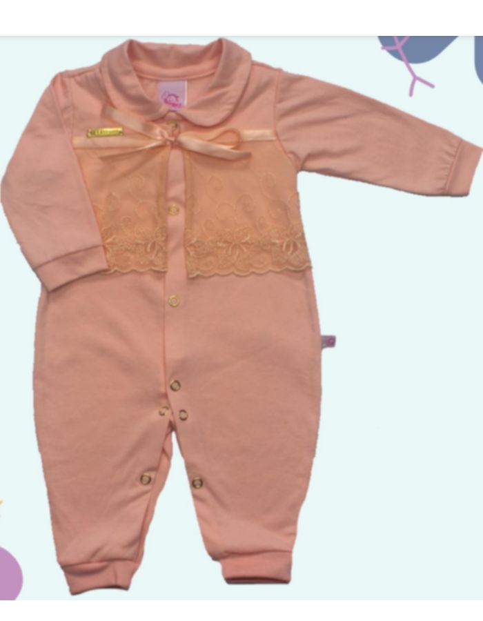 MACACAO COMPRIDO C/ TULE 263 MECBEE BABY