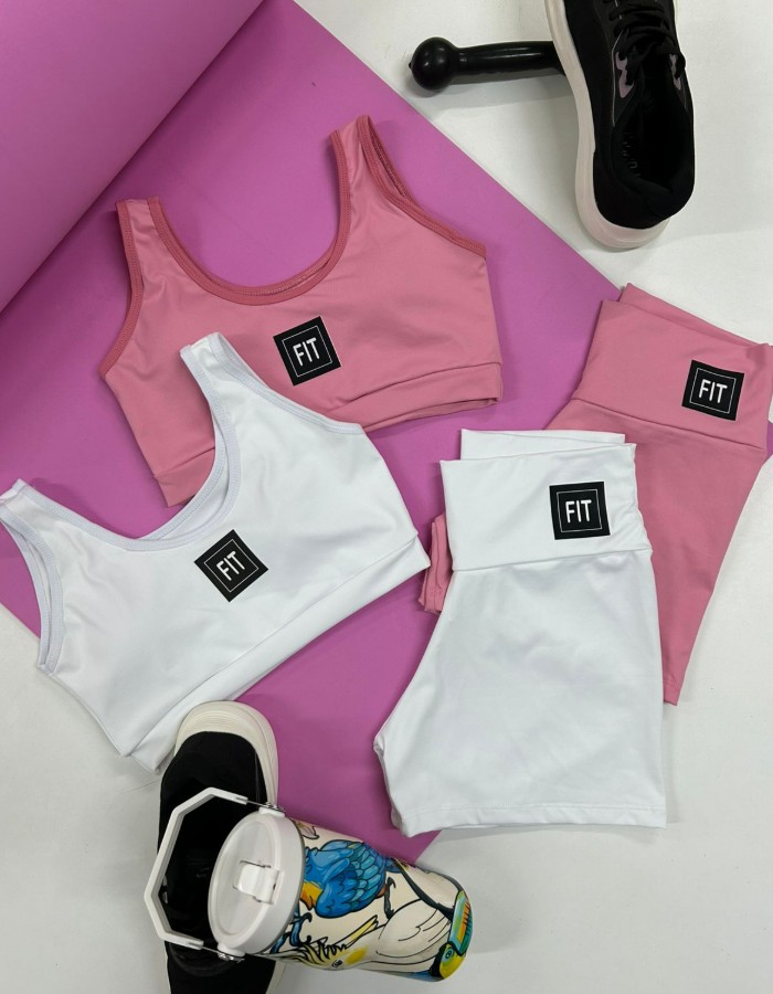CONJUNTO TOP REGATA SHORT MÉDIO JUVENIL