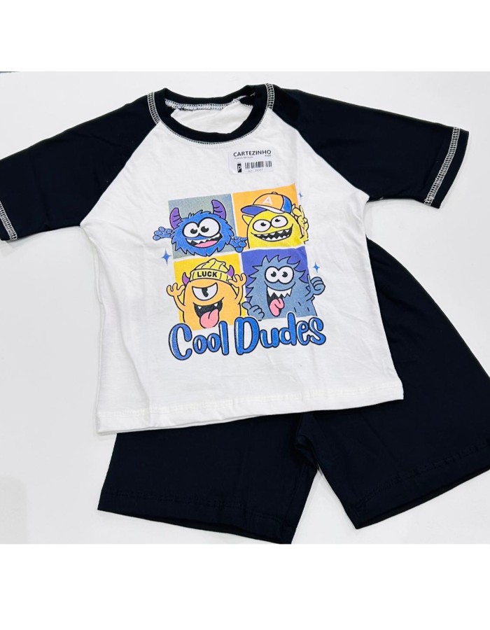 PIJAMA RAGLAN MENINO REF: 20007