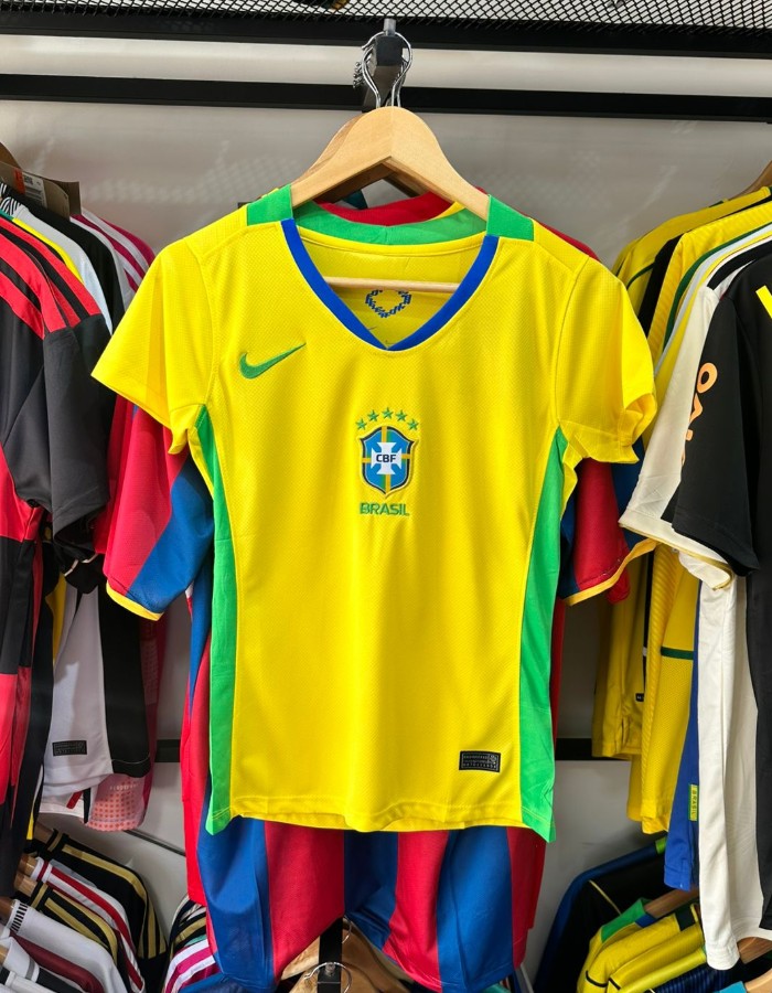 BRASIL FEMININA 25/26 UNIFORME I VERSÃO FEMININA