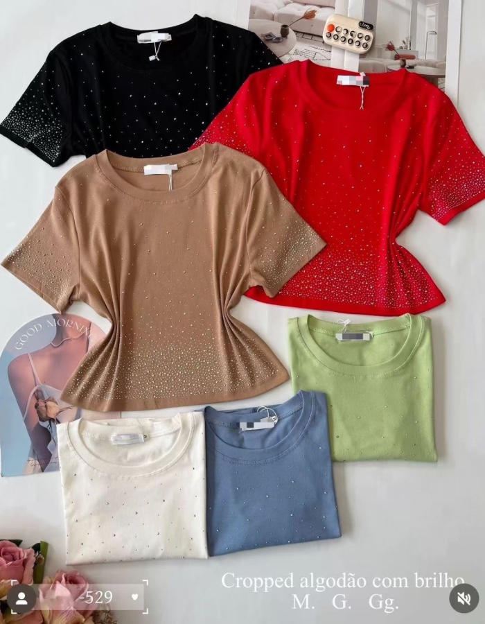 Blusa brilho 