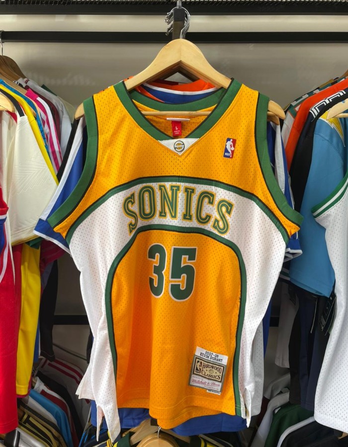 Kevin Durant 35 Seattle Supersonics 2007-08 Mitchell and Ness 
