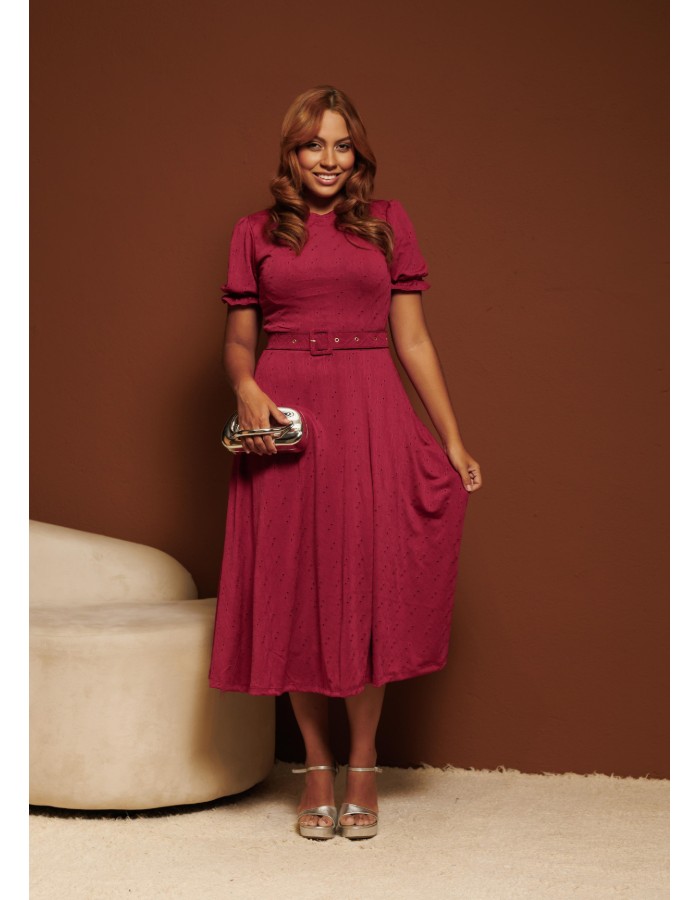 VESTIDO GODÊ DE CINTO