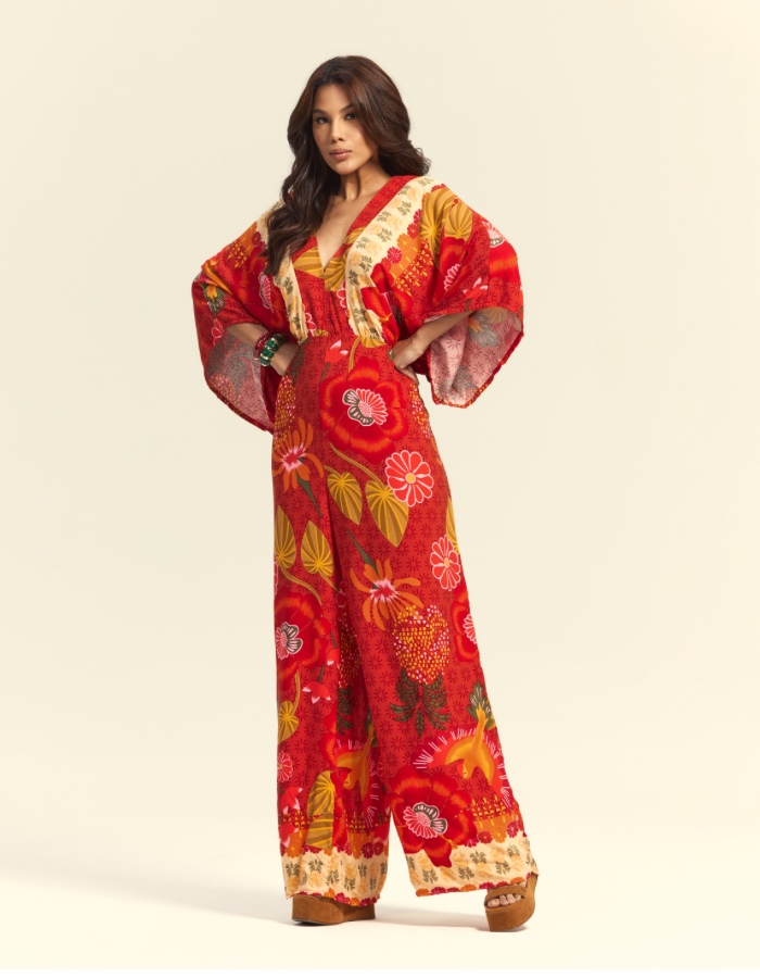 MACACÃO LONGO ESTAMPADO