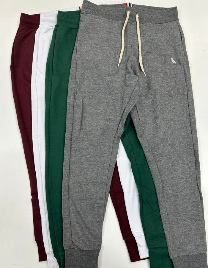 calça moletom 3 bolsos style masculina lisa