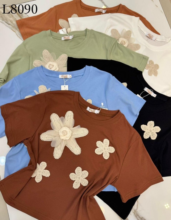 T-SHIRT SEMI CROPPED