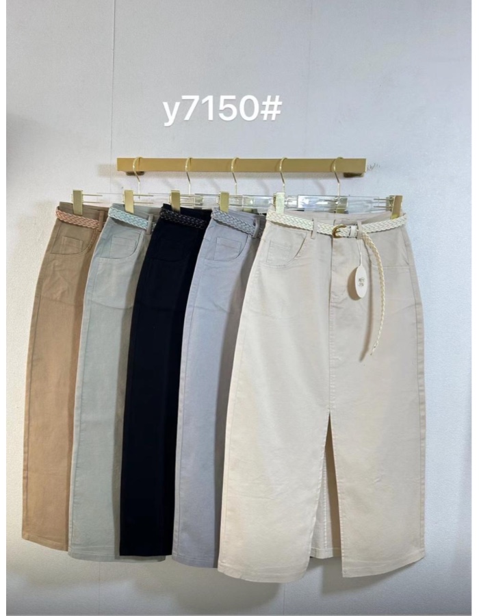 Saia mídi fenda Aylla 