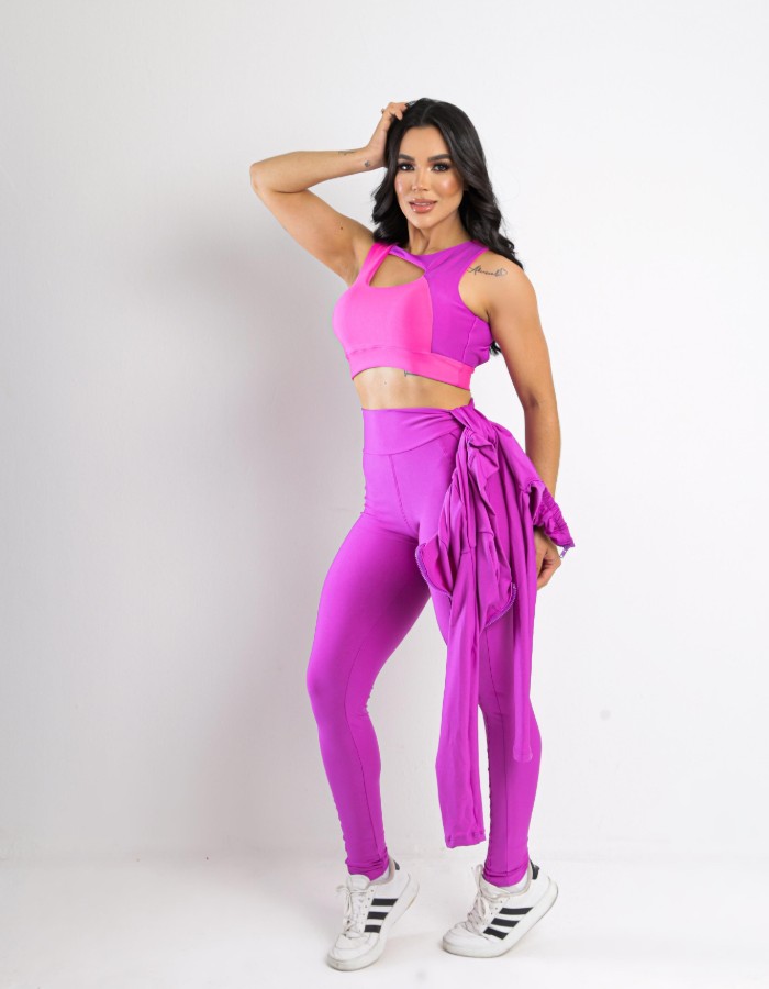 conjunto calça e top