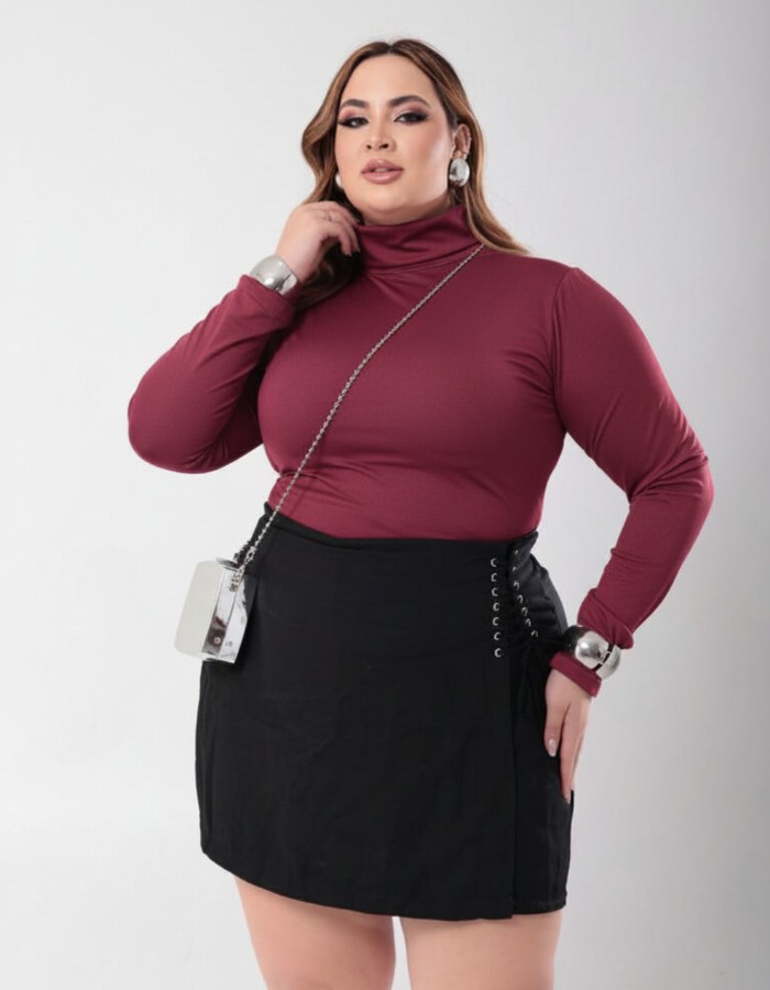 Blusa Manga Longa - PLUS