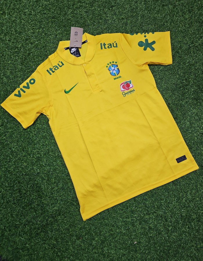 CAMISA DE TREINO POLO SELEÇÃO BRASIL 2022/23