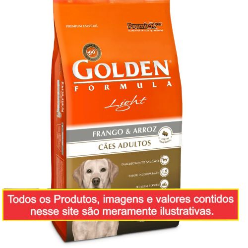 RAÇÃO GOLDEN LIGHT