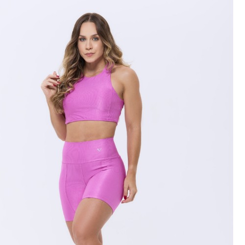Conj Short Canelado NW 