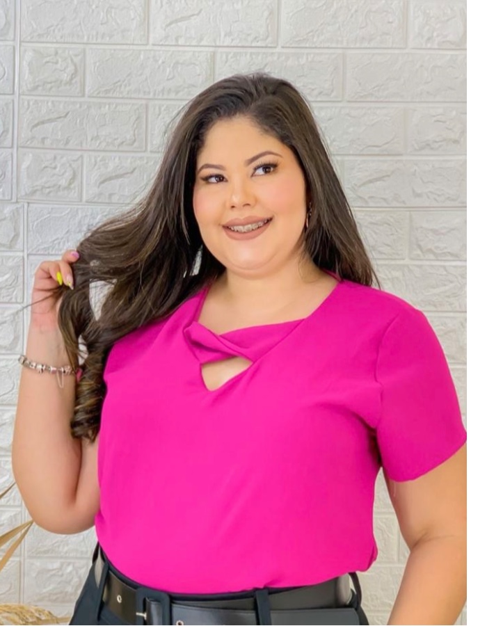 Blusa com nó
