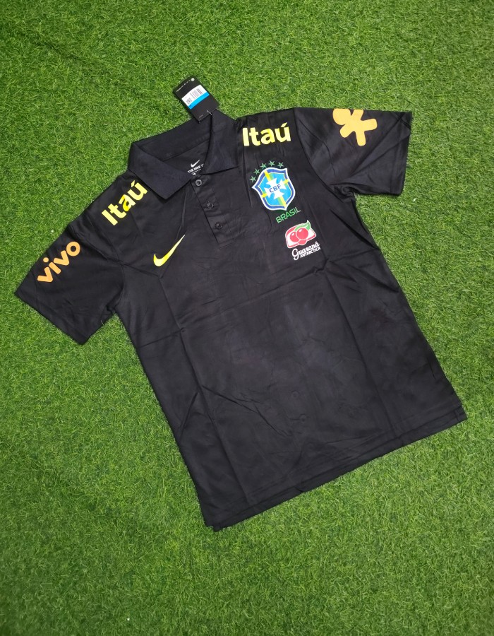 CAMISA DE TREINO POLO SELEÇÃO BRASIL
