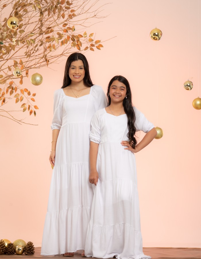 VESTIDO LONGO ( TEC. VISCOLINHO ) 