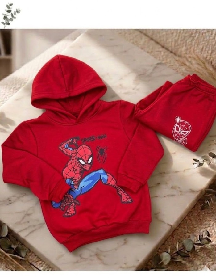 Conjunto Moletom Homem aranha