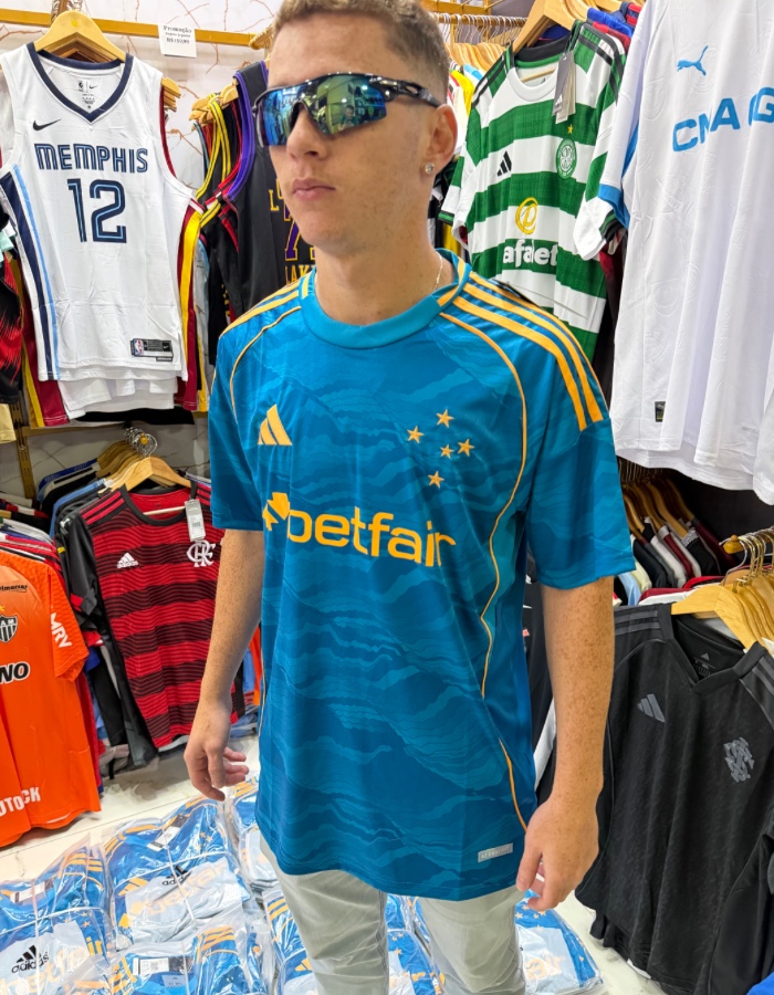 Camisa 3 azul cruzeiro 