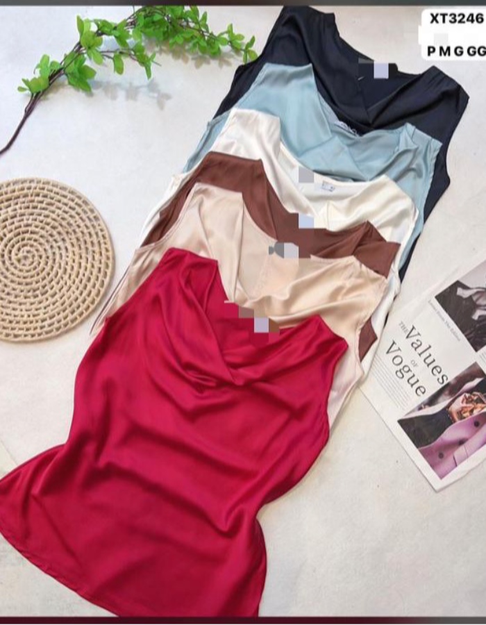 Blusa de seda Érica 