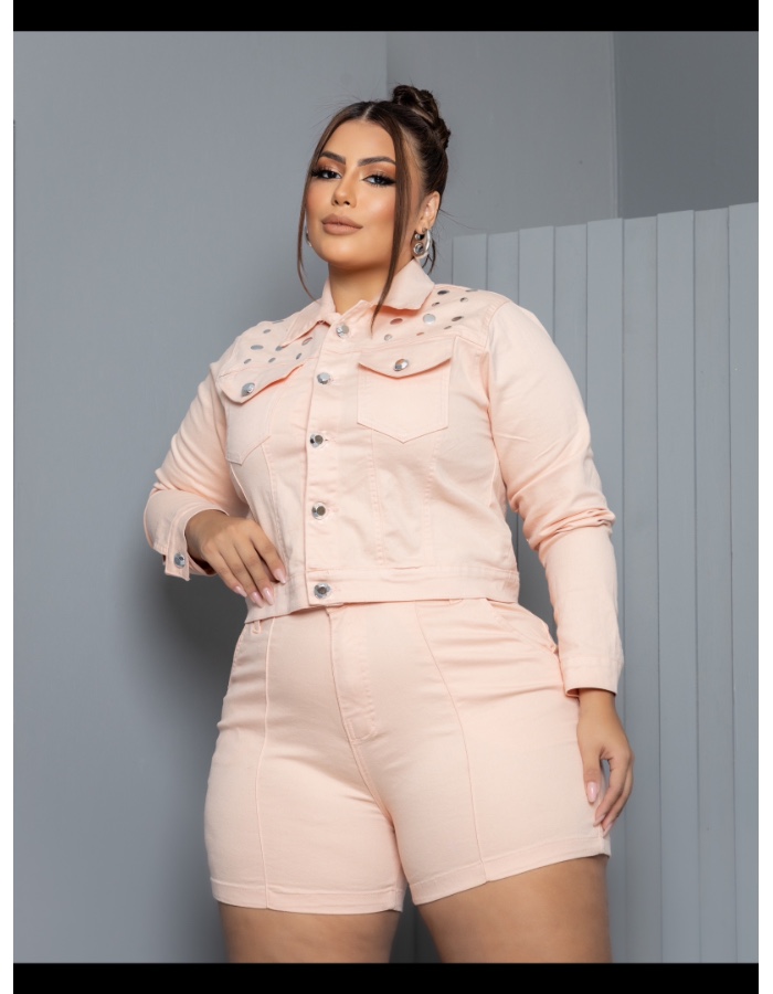 JAQUETA PLUS ROSA