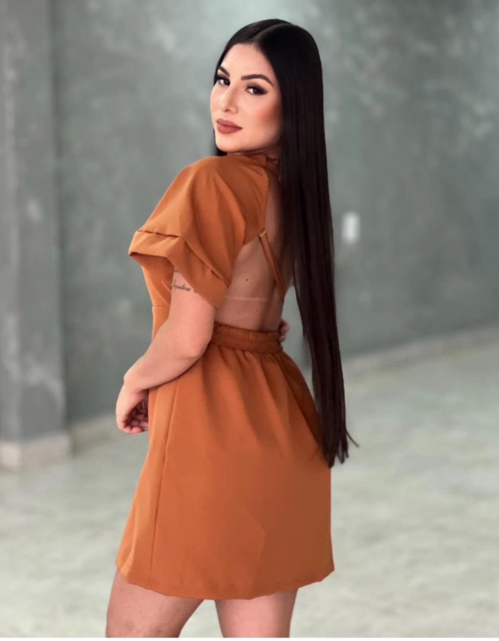 Vestido curto 